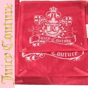 Juicy Couture Home Heritage Logo Set of 3 Mesh Wash Bags